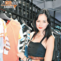 名模Ana R.讚賞Alexander Wang將sport chic元素融入新裝。