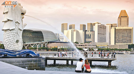 新加坡經濟增長總值已超越香港。