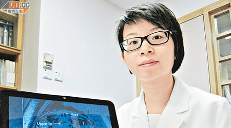 鄭昆瑜指，該名同患唾液腺母細胞瘤與肝母細胞瘤的男嬰，是本港首宗同類個案。