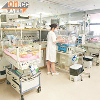 伊院新生嬰兒深切治療部及加護病房仍有近三十個護士空缺未填補。
