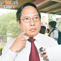 黨主席何俊仁捲入醜聞，勢影響民主黨的選情。（資料圖片）