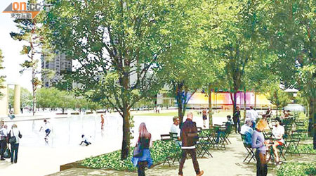 政府計劃將駿業街遊樂場大變身，成為區內的市肺。