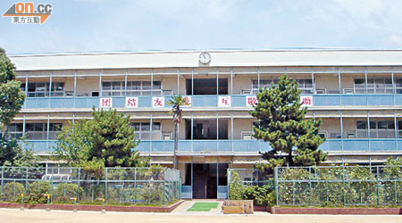 神戶中華同文學校前年曾接到炸彈恐嚇。
