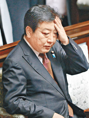 野田佳彥聲稱中國對日本購買釣魚島的反應，超出他的預期。（資料圖片）