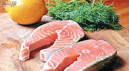 三文魚含有豐富的奧米加3。（資料圖片）