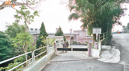 律政司司長官邸位於港島施勳道，疑被發展局列作土地儲備。