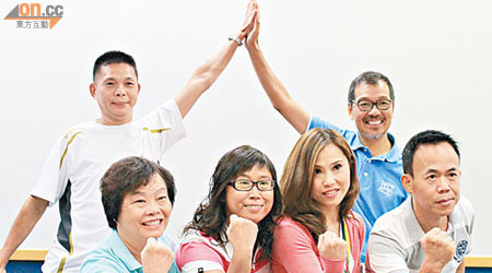 第一屆香港器官移植及透析人士運動會將於本月下旬舉行，參加者希望藉此呼籲器官捐贈的訊息。（馮淑環攝）