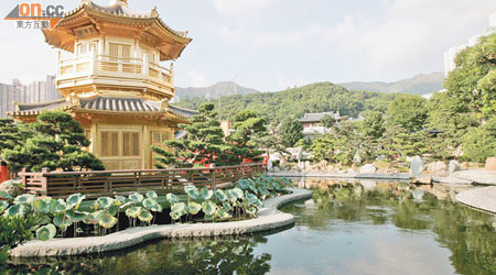 志蓮淨苑南蓮園池獲列入《中國世界文化遺產預備名單》。（資料圖片)