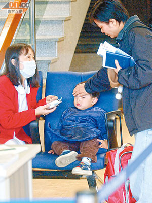 聯合醫院研究指屬半緊急類別的嬰兒發燒個案，近兩成需要入院。