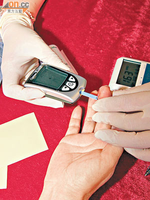 糖尿病人應好好監察病情，預防出現心臟病等併發症。（資料圖片）