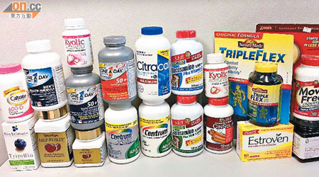 衞生署檢獲多款未經註冊藥劑製品。