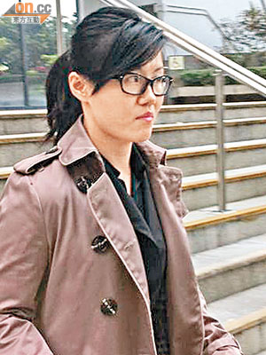 女警林豔娜事發時成功化身「十五歲o靚妹」，放蛇拘捕被告。（蔡小慧攝）