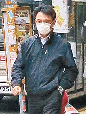 被告鄭文偉涉嫌偽造證人口供而被檢控。（李家翹攝）