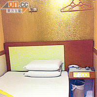 所有房間均有床位及冷氣等基本設備。