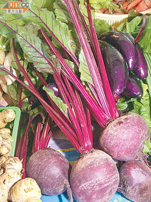 研究發現，食用紅菜頭有助降血壓、抗癌等功效多多。