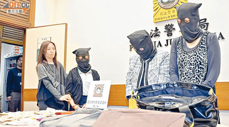 涉嫌在名店偷竊的三名香港女子被司警拘捕。