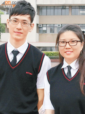 兩名港生希望修畢僑生先修部課程後，成功分發至心儀台灣大學。