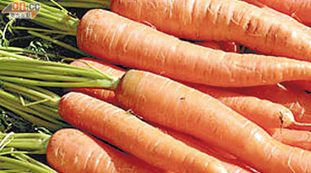 外國研究指，紅蘿蔔的維他命A有助治療前列腺癌。