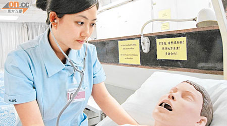 杜婉瑩指，工作上遇到不少挫折，但不影響她做護士的決心。