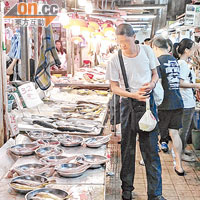 港人愛購買海產食用。