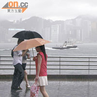 本港未來一周天氣持續不穩定。（胡家豪攝）