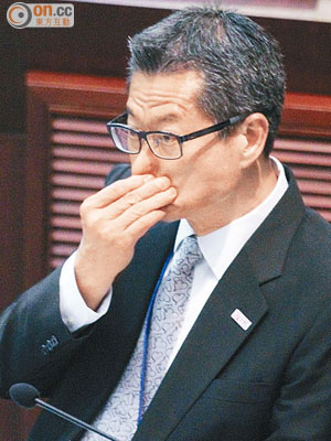 廉署已正式立案調查陳茂波，但陳至今仍堅拒辭職。