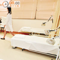 現時廣華醫院內設有針灸及推拿用的病床，改建後可引入正規住院病床。
