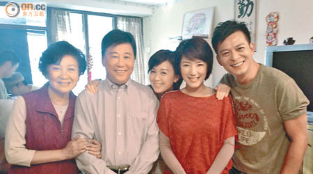 香港電視其中一套劇集《天網》的劇照，劇中主角是黃日華。（資料圖片）