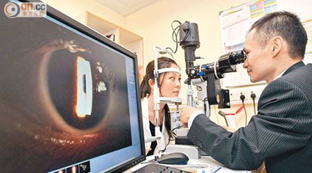 新界東眼科門診會將較穩定的患者轉介至港島西聯網診治，可紓緩輪候時間。