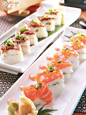 美國研究指，製作壽司的魚類含水銀，三文魚和鰻魚水銀含量比較低。（資料圖片）