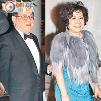 利豐集團榮譽主席馮國經伉儷也盛裝赴宴。