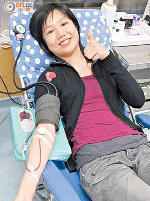 紅十字會呼籲O+血型人士踴躍捐血。（政府新聞處圖片）