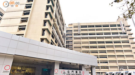 屯門醫院連續五年被評為手術表現遜色。（蕭毅攝）