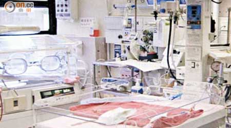 廣華完成重建後，新生嬰兒深切治療部（NICU）病床預計由現時的十張加至十四張。