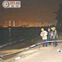 少女上周六晚被人發現在屯門舊咖啡灣泳灘載浮載沉。