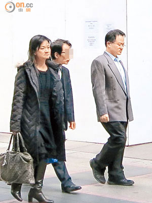 律師楊潤康（右）被裁定罪成，其妻羅婉清（左）則脫罪。（資料圖片）