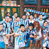 「香港阿根廷國家隊球迷會」將於灣仔一間酒吧為愛隊打氣。