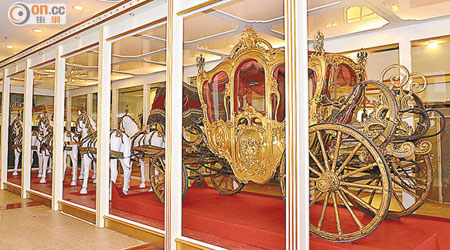 逾一百五十年歷史的俄國皇室馬車首度在海外展出。