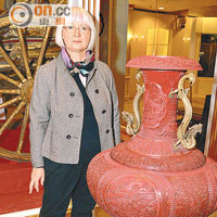 清朝末代皇帝溥儀送給俄國末代皇帝尼古拉二世的漆製花瓶亦會在是次展覽展出。