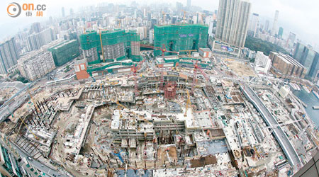 高鐵香港段工程再度面臨超支危機。（資料圖片）