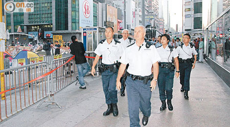 佔領行動結束，多名曾處理佔領行動的警官升職。