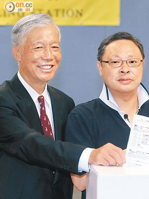 港大校委會調查捐款爭議「放生」戴耀廷（右），朱耀明（左）亦是捐款來源。