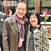 陳淑玲（右）將交棒畀黃家和，繼續發掘香港品牌故事。（余素月攝）
