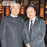 健康快車名譽主席陳振彬（左）及副主席鄧鉅明齊齊出錢出力，幫內地貧困白內障患者重拾健康。