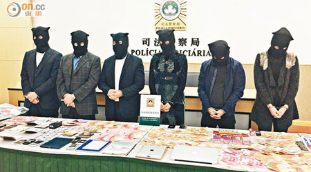 澳門司警偵破大型賣淫集團，拘捕六名主犯。