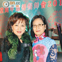 仁愛堂前主席陳鄭玉而（左）與現任主席吳明珍（右）為慈善皆投放很多時間及心力。