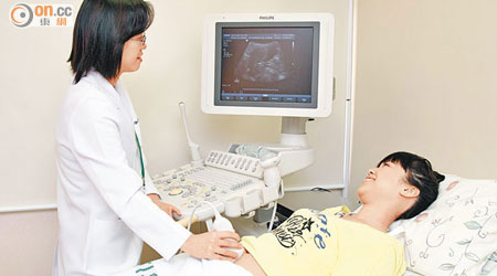 伊利沙伯醫院曾於孕婦產前檢查發現罕見「雙寄生胎」病例。(資料圖片)