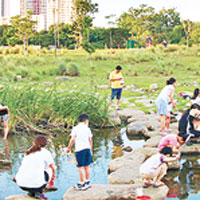 新加坡 <br>新加坡碧山公園是將排水渠擴闊綠化成公園，可讓市民玩水。（互聯網圖片）