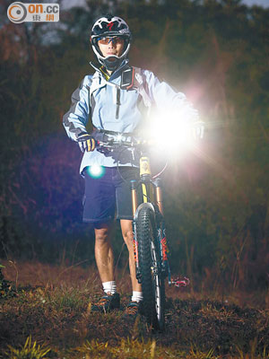 Gogo稱超強光單車燈只適用於郊外越野單車。