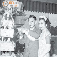 李光耀與柯玉芝在英國秘密結婚。（資料圖片）